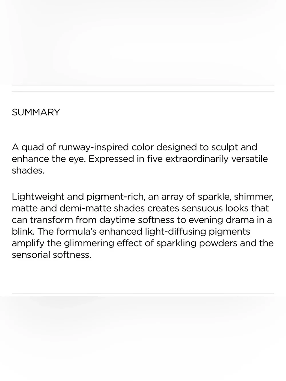 Tom Ford Runway Eye Color Quad Eyeshadow - 27 Evening Attire